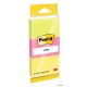 Öntapadó jegyzettömb, 38x51 mm, 3x100 lap, 3M POSTIT, neon színek