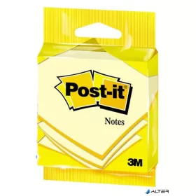   Öntapadó jegyzettömb, 76x76 mm, 100 lap, 3M POSTIT, sárga