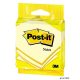 Öntapadó jegyzettömb, 76x76 mm, 100 lap, 3M POSTIT, sárga