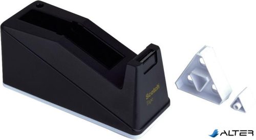 Ragasztószalag-adagoló, asztali, 3M SCOTCH 'C10', fekete