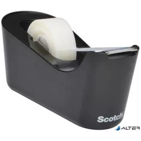   Ragasztószalag-adagoló, asztali, feltöltött, 3M SCOTCH 'C18', fekete