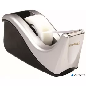   Ragasztószalag-adagoló, asztali, 3M SCOTCH 'C60', ezüst