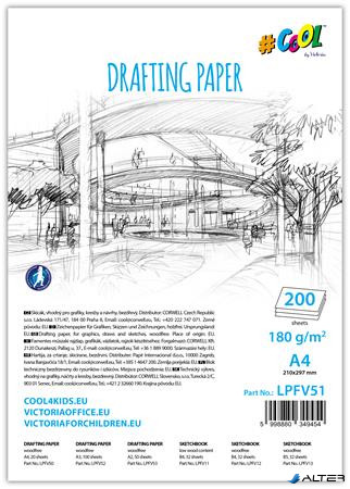 Műszaki rajzlap, A4, COOL BY VICTORIA
