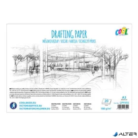 Műszaki rajzlap, A3, 20 ív, COOL BY VICTORIA