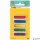 Jelölőcímke, műanyag, 5x20 lap, 11,9x43,2 mm, nyíl, 3M POSTIT, vegyes