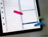 Jelölőcímke, műanyag, 4x24 lap, 11,9x43,2 mm, nyíl, 3M POSTIT, vegyes