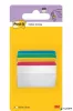 Jelölőcímke, műanyag, megerősített, döntött, 4x6 lap, 50,8x38,1 mm, 3M POSTIT, vegyes színek