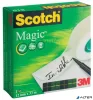 Ragasztószalag, 12 mm x 33 m, 3M SCOTCH 'Magic Tape 810'