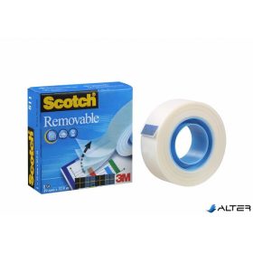   Ragasztószalag, 19 mm x 33 m, eltávolítható, 3M SCOTCH "Magic Tape 811"