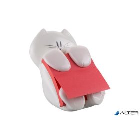   Jegyzettömb adagoló, "Z", 3M POSTIT "Cica", fehér