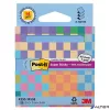 Öntapadó jegyzettömb, "Z", adagolóval, 76x76 mm, 90 lap, 3M POSTIT "Super Sticky", pasztellkék