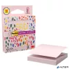 Öntapadó jegyzettömb, "Z", adagolóval, 76x76 mm, 90 lap, 3M POSTIT "Super Sticky", pasztell rózsaszín