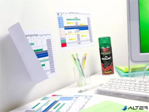 Ragasztó spray, 400 ml, 3M SCOTCH 'ReMount'