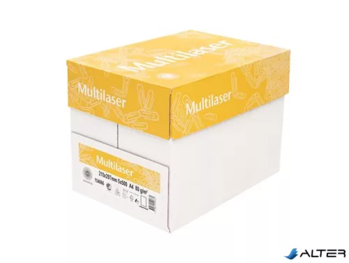 Másolópapír, A4, 80 g, MULTILASER