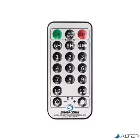 Fényfüzér, kül- és beltéri, 600 db microLED, színes/melegfehér, 9 m, HOME