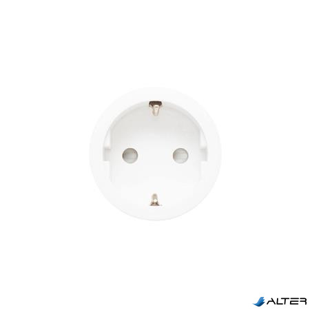 Dugalj szett, 1 aljzat, távirányítóval, 2300 W, HOME, fehér