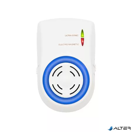 Rágcsálóriasztó, ultrahangos, elektromágneses, HOME "DualEffect"