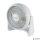 Asztali ventilátor, falra szerelhető, 23 cm, HOME, fehér
