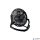 Asztali ventilátor, USB, 10 cm, HOME, fekete