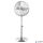 Álló ventilátor, 40 cm, 50 W, TECHWOOD, króm