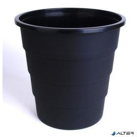 Papírkosár, 15 l, VICTORIA FACILITY, fekete