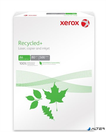 Másolópapír, újrahasznosított, A3, 80 g, XEROX 'Recycled Plus'