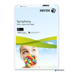   Másolópapír, színes, A4, 160 g, XEROX "Symphony", világoskék (pasztell)