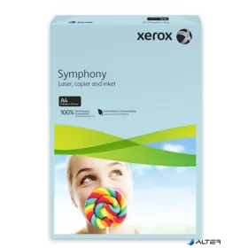   Másolópapír, színes, A4, 80 g, XEROX "Symphony", kék (közép)