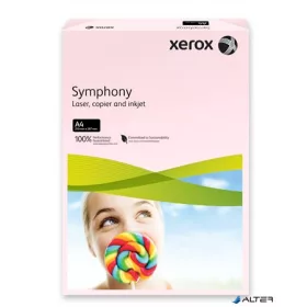   Másolópapír, színes, A4, 80 g, XEROX "Symphony", rózsaszín (pasztell)