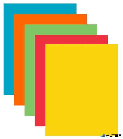 Másolópapír, színes, A4, 80 g, 5x50 lap, XEROX "Symphony", intenzív mix