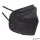 Maszk, FFP2, 5 rétegű, 20 db, fekete