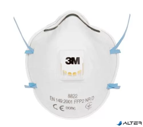 Porálarc, szelepes, 3M '8822 FFP2'