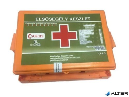 Elsősegély felszerelés 50 főig