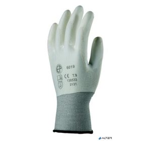 Szerelőkesztyű, tenyéren mártott 10-es méret, fehér