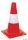 Jelzőbója, 30 cm, piros-fehér
