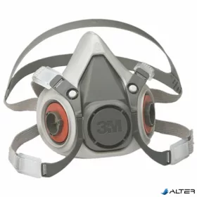 Porálarc, ikerszűrős félálarc, 3M "6000"