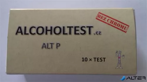 Kémiai alkohol-teszter, befújós, egyszer használható