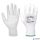 Szerelőkesztyű, tenyéren mártott, 9-es méret, fehér