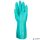 Védőkesztyű, nitril, vegyszerálló, hosszúszárú, L méret "Nitrosafe"