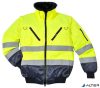 Munkavédelmi kabát, jól láthatósági, 3 az 1-ben, XL méret " Hi-Vis", sárga-tengerészkék