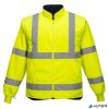 Munkavédelmi kabát, kéttónusú, 5 az 1-ben, M méret 'Essential', sárga-tengerészkék
