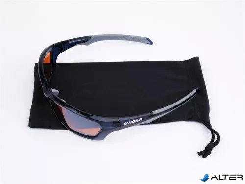 Napszemüveg HD lencsével, AVATAR 'Ascension', fekete