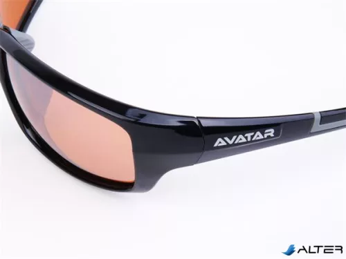 Napszemüveg HD lencsével, AVATAR 'MARAUDER', fekete