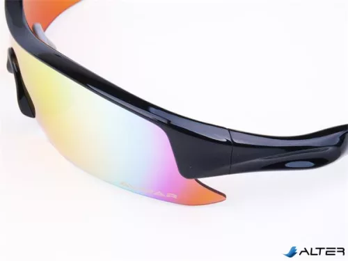 Napszemüveg HD lencsével, AVATAR 'Shield', fekete