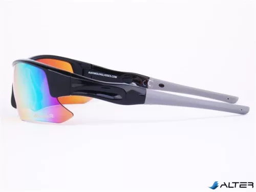 Napszemüveg HD lencsével, AVATAR 'Shield', fekete