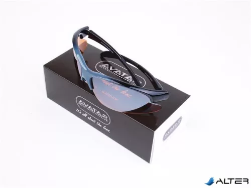 Napszemüveg HD lencsével, AVATAR 'War Master', fekete-szürke