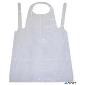 Fóliakötény, fehér, 80x125