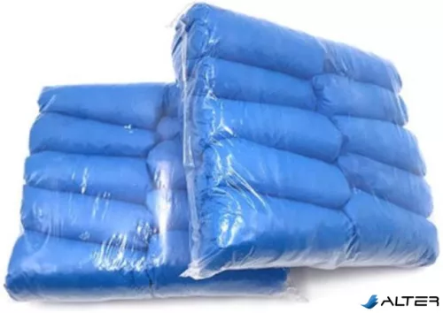 Cipővédő, nylon, kék