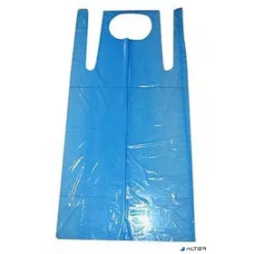 Fóliakötény, kék, tömbösített, 80x125