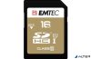 Memóriakártya, SDHC, 16GB, UHS-I/U1, 85/20 MB/s, EMTEC "Elite Gold"